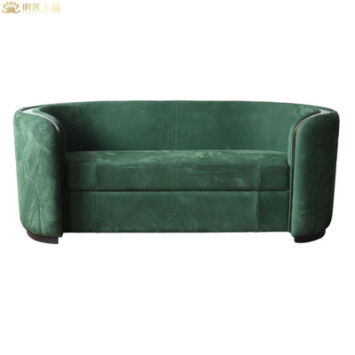 M2579 Modern Genuine Leather Sofa Hotel Lobby Furniture