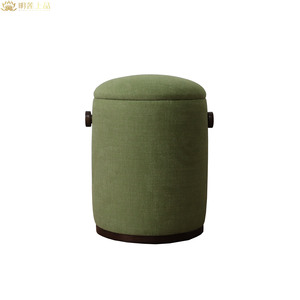 M2600 Modern Design Commercial Furniture Fabric Upholstered Hotel Furniture Stool
