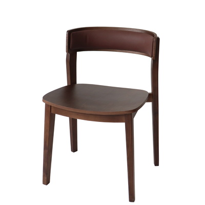 M2865 Black Walnut Dining Chair Restaurant & Cafe Furniture