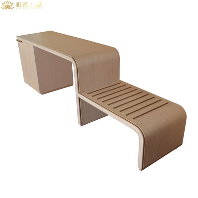 M2834 Customized Wooden 4-5 Star Hotel Bedroom Furniture Luggage Rack